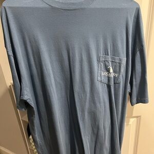 Locaboy Blue Short Sleeve Men's Tee